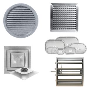 Commercial Grilles, Registers and Diffusers Image