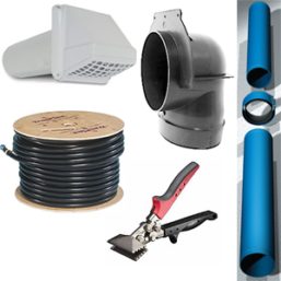 HVAC related products collage