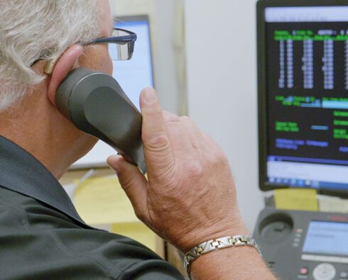 ECCO Supply customer service person answering phone
